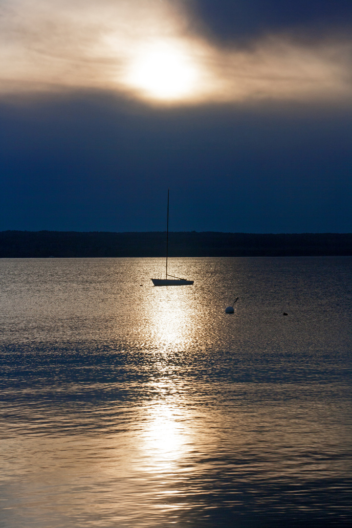 Blaue Stunde am Ammersee II