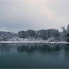 Blaue Stunde am Aprather Teich