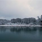 Blaue Stunde am Aprather Teich