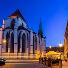 Blaue Stunde am Augsburger Dom