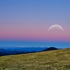 Blaue Stunde am Berg