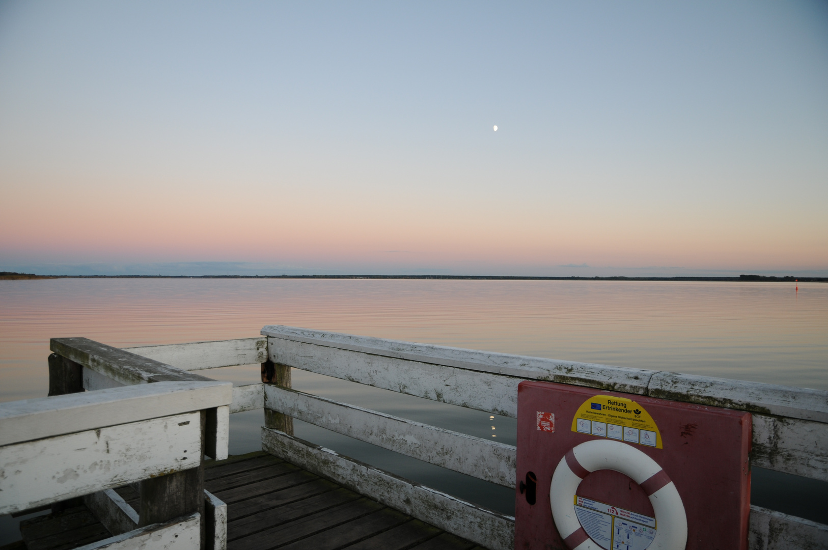 Blaue Stunde am Bodden