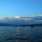 Blaue Stunde am Bodensee