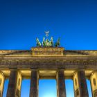 Blaue Stunde am Brandenburger Tor