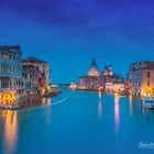 Blaue Stunde am Canale Grande 