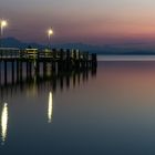 Blaue Stunde am Chiemsee