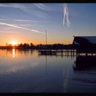 Blaue Stunde am Chiemsee