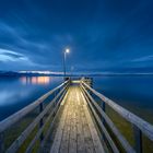 blaue Stunde am Chiemsee