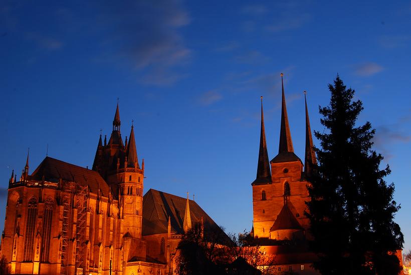 blaue Stunde am Domberg