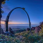 Blaue Stunde am Donnersberg