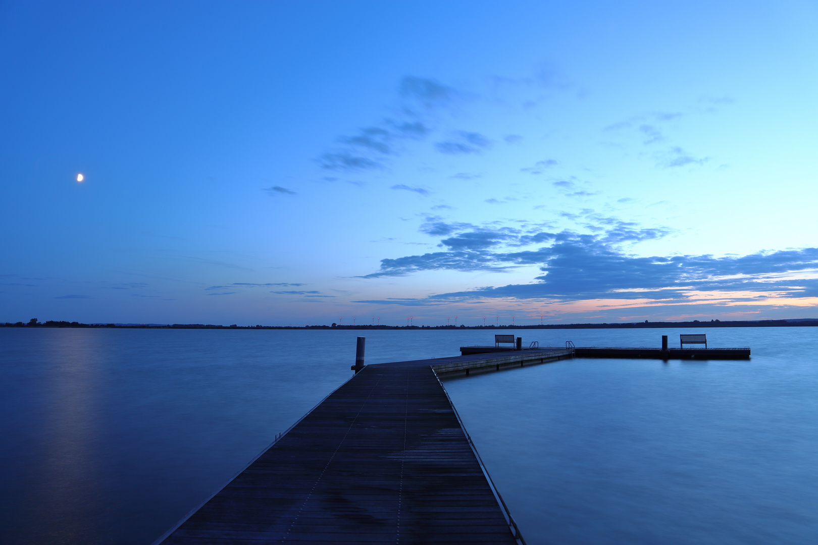 Blaue Stunde am Dümmer