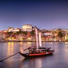Blaue Stunde am Fluss in Porto II