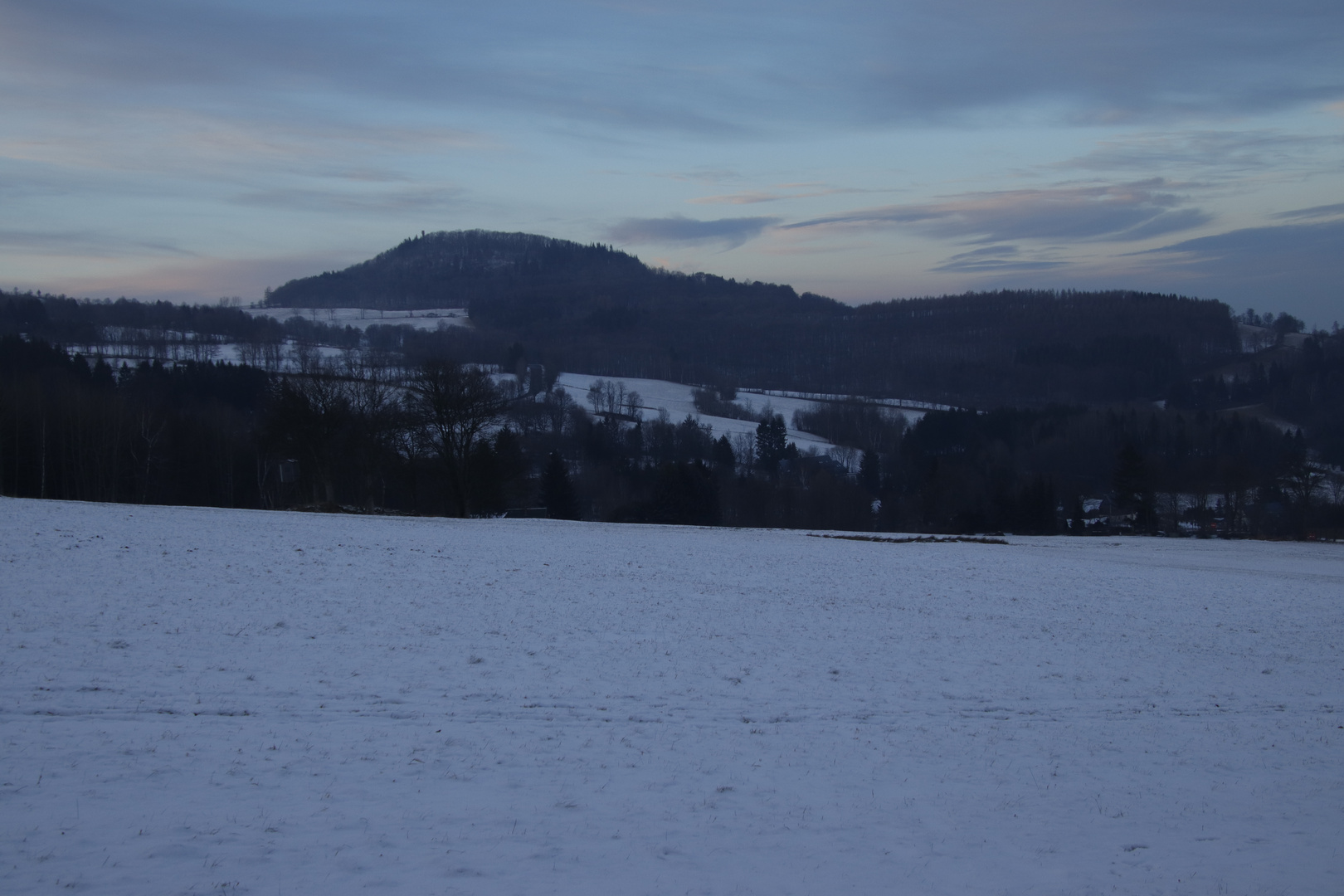 Blaue Stunde am Geisinberg