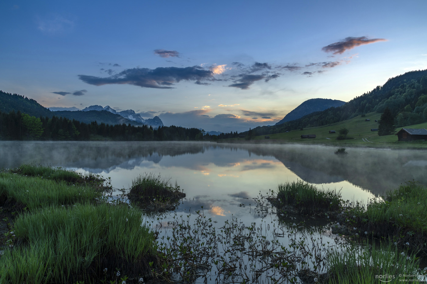 Blaue Stunde am Geroldsee