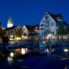 Blaue Stunde am Gondelhafen