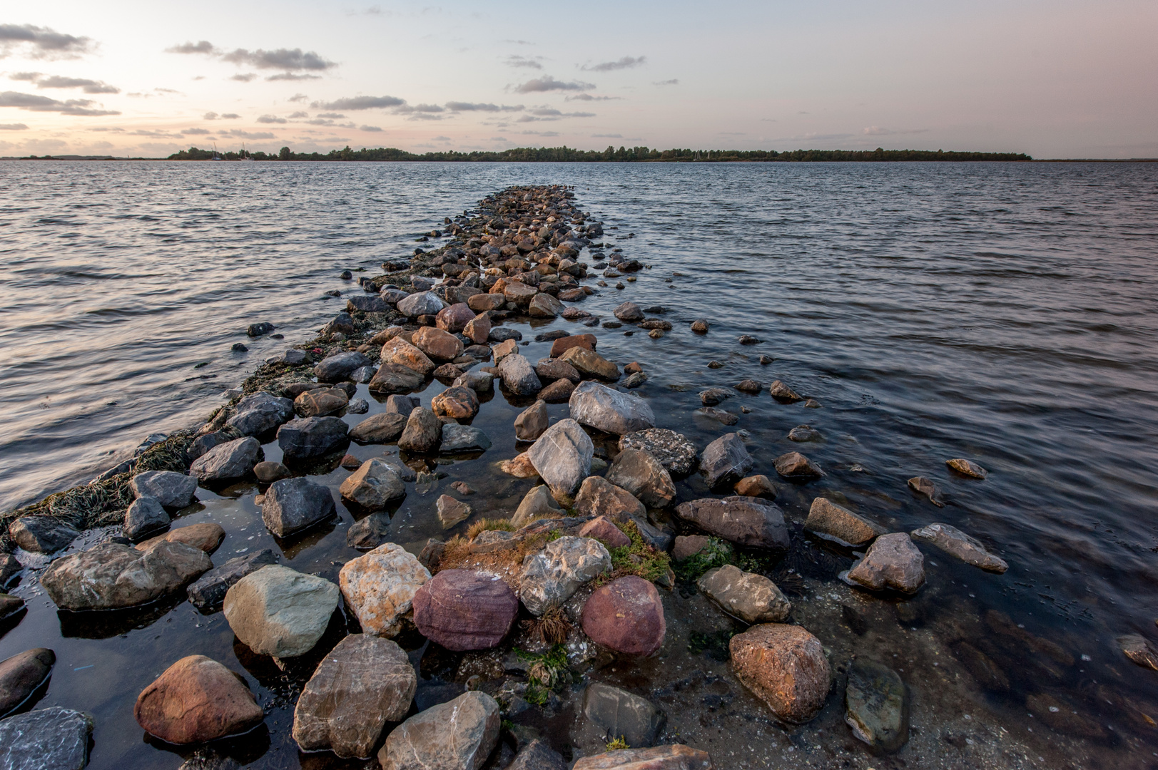 Blaue Stunde am Grevelingenmeer