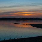 Blaue Stunde am großen Teich