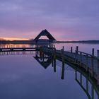 Blaue Stunde am Hemmelsdorfer See