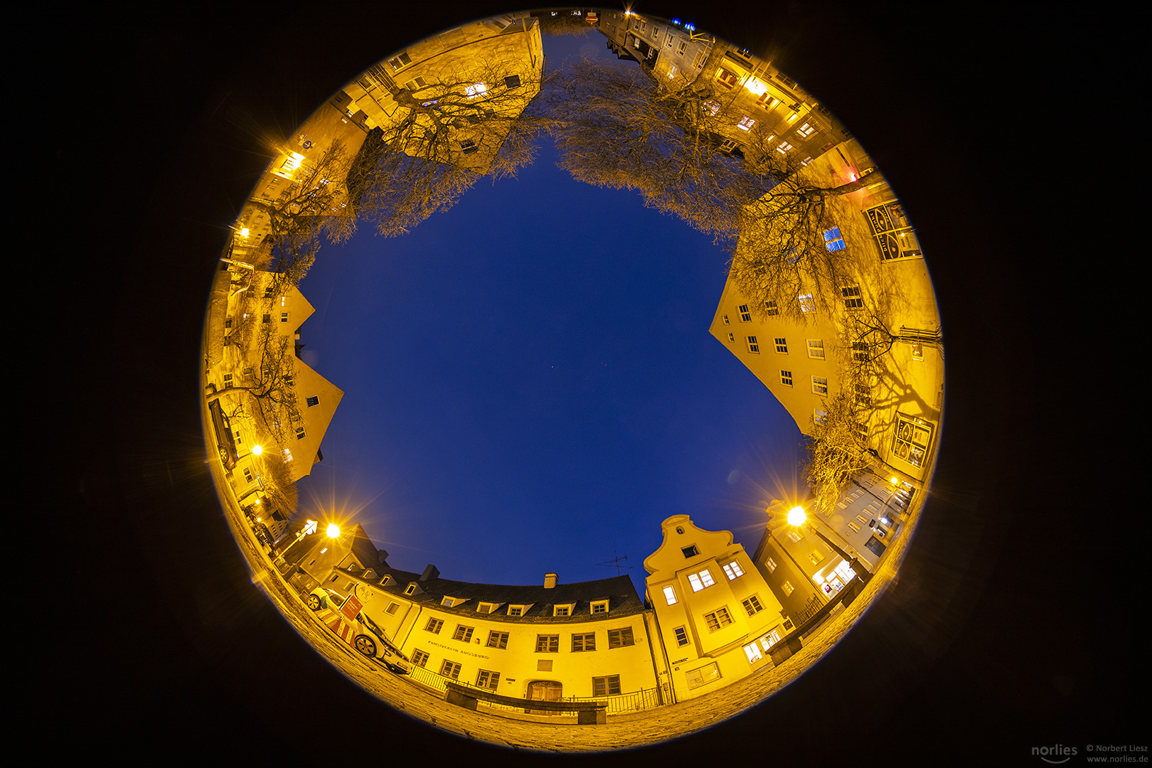 Blaue Stunde am Holbeinplatz