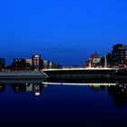 Blaue Stunde am Innenhafen