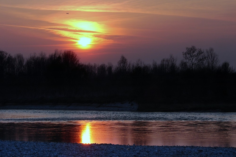 Blaue Stunde am Isonzo (2)