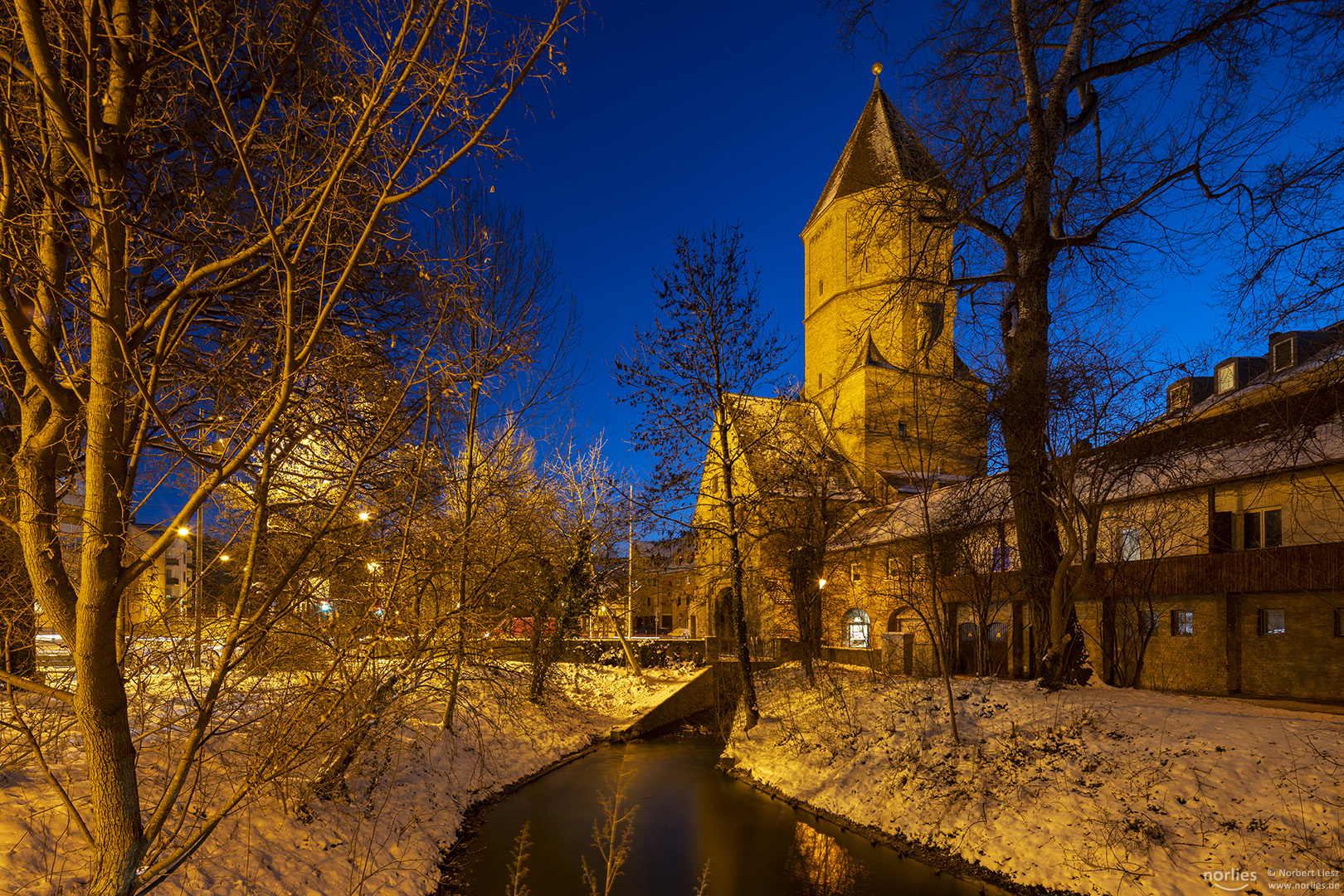 Blaue Stunde am Jakobertor