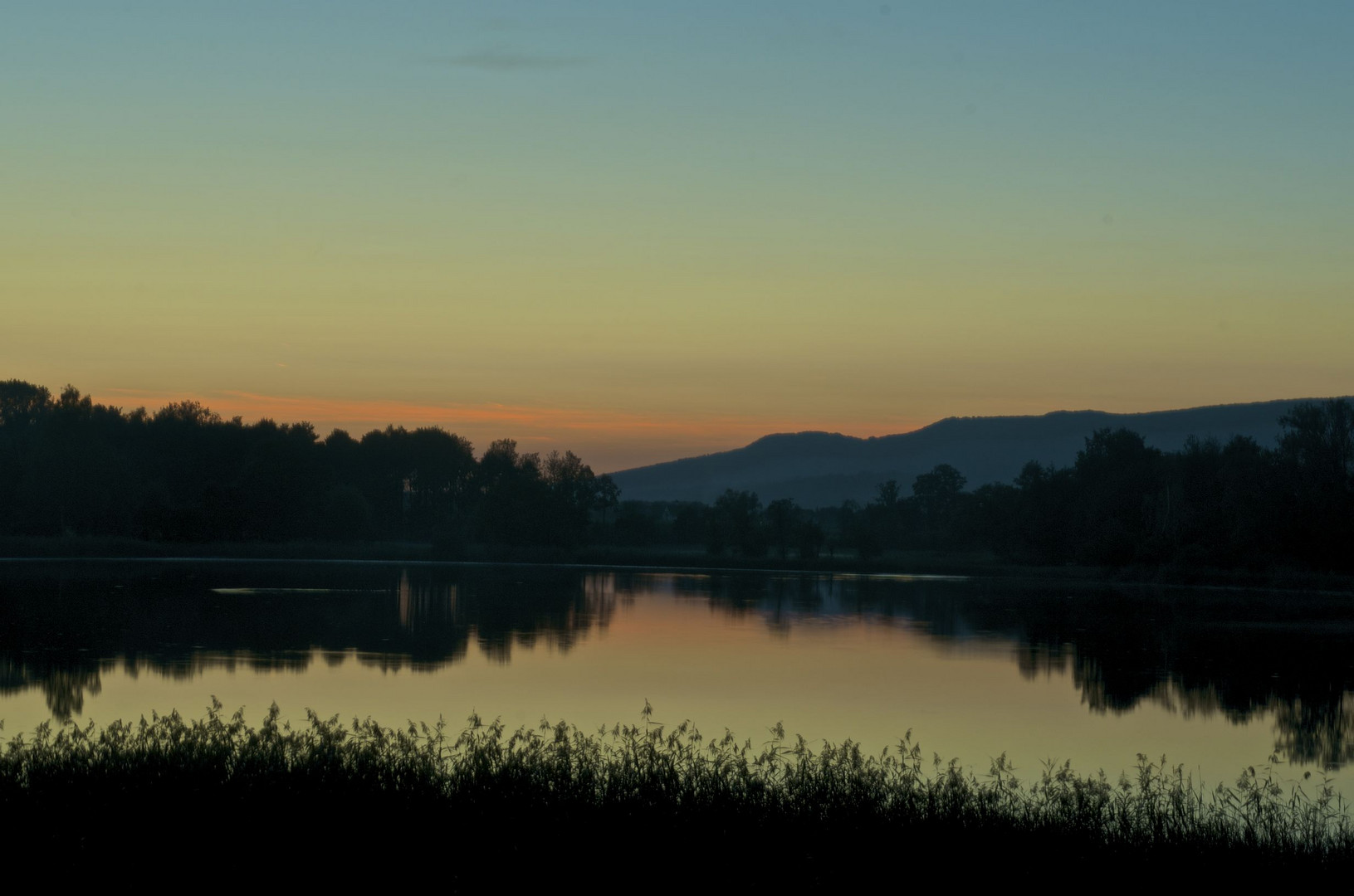 Blaue Stunde am Katzensee