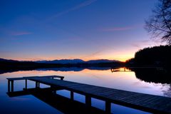 Blaue Stunde am Kirchsee