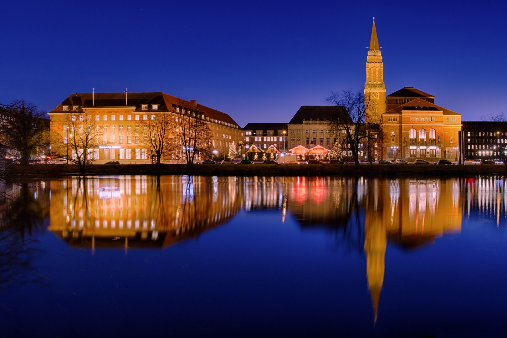 Blaue Stunde am "Kleinen Kiel"