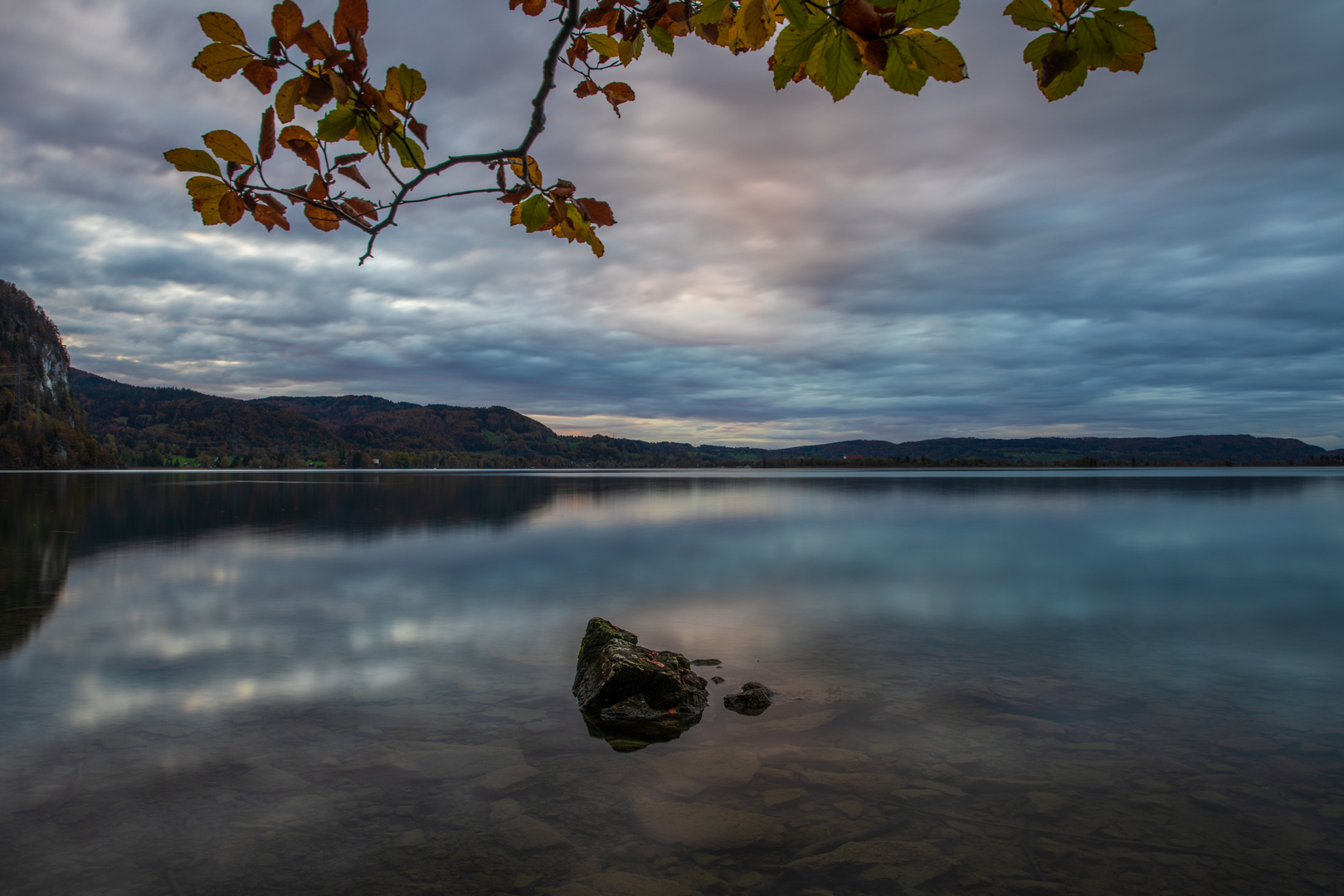 Blaue Stunde am Kochelsee