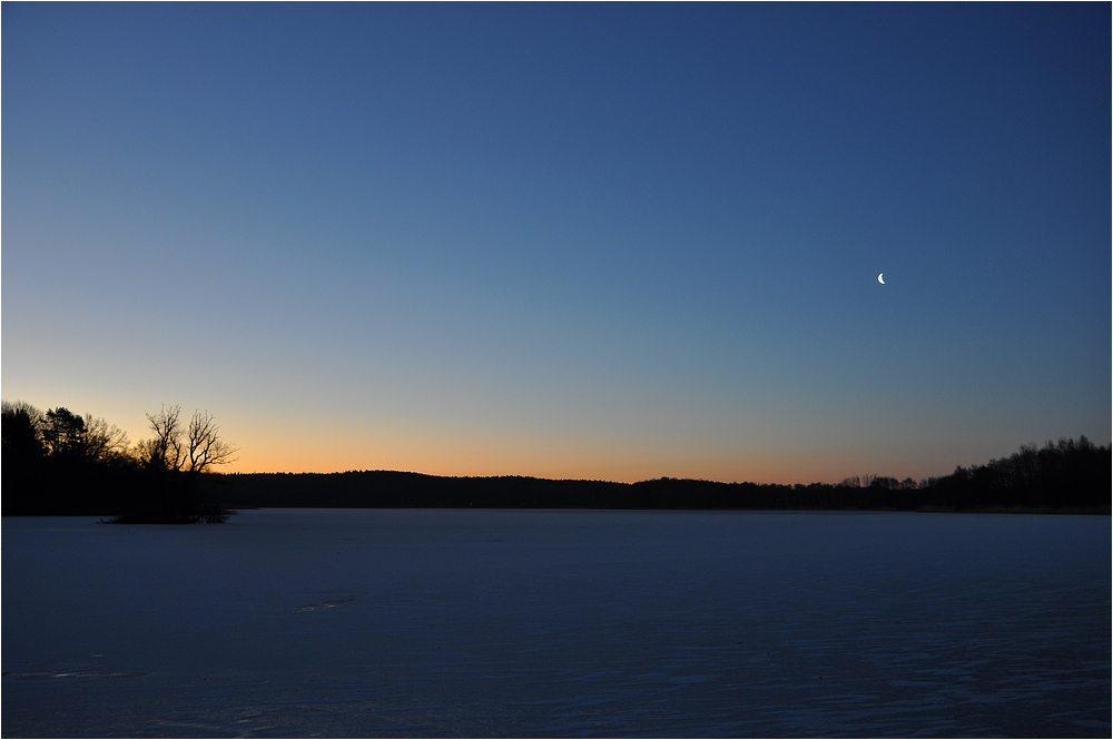 Blaue Stunde am Kölpinsee