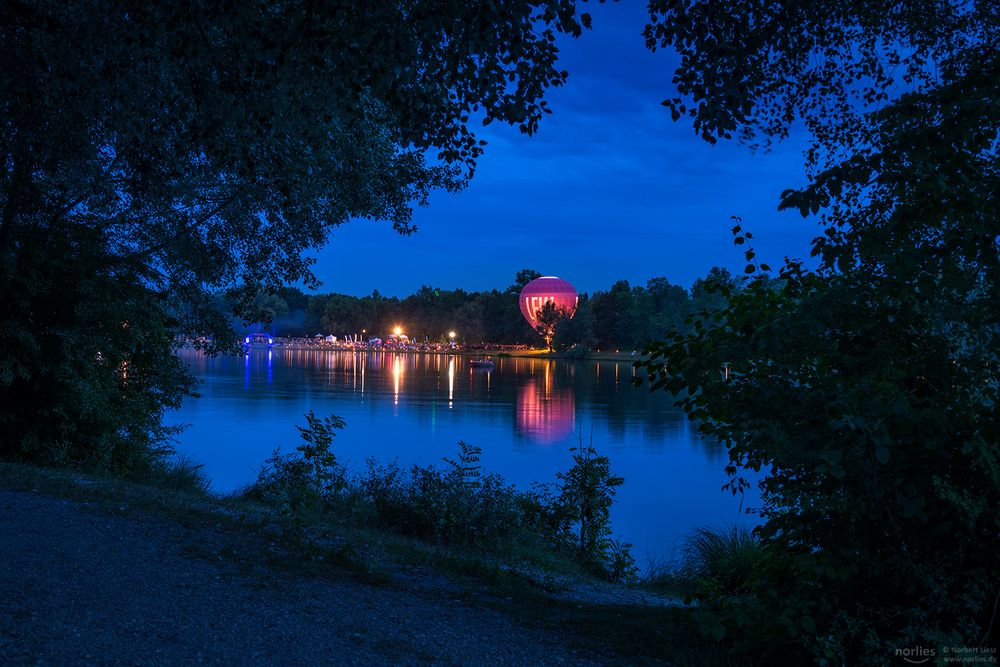 Blaue Stunde am Kuhsee