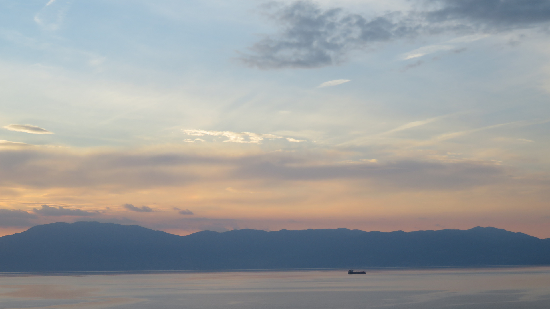 Blaue Stunde am Kvarner