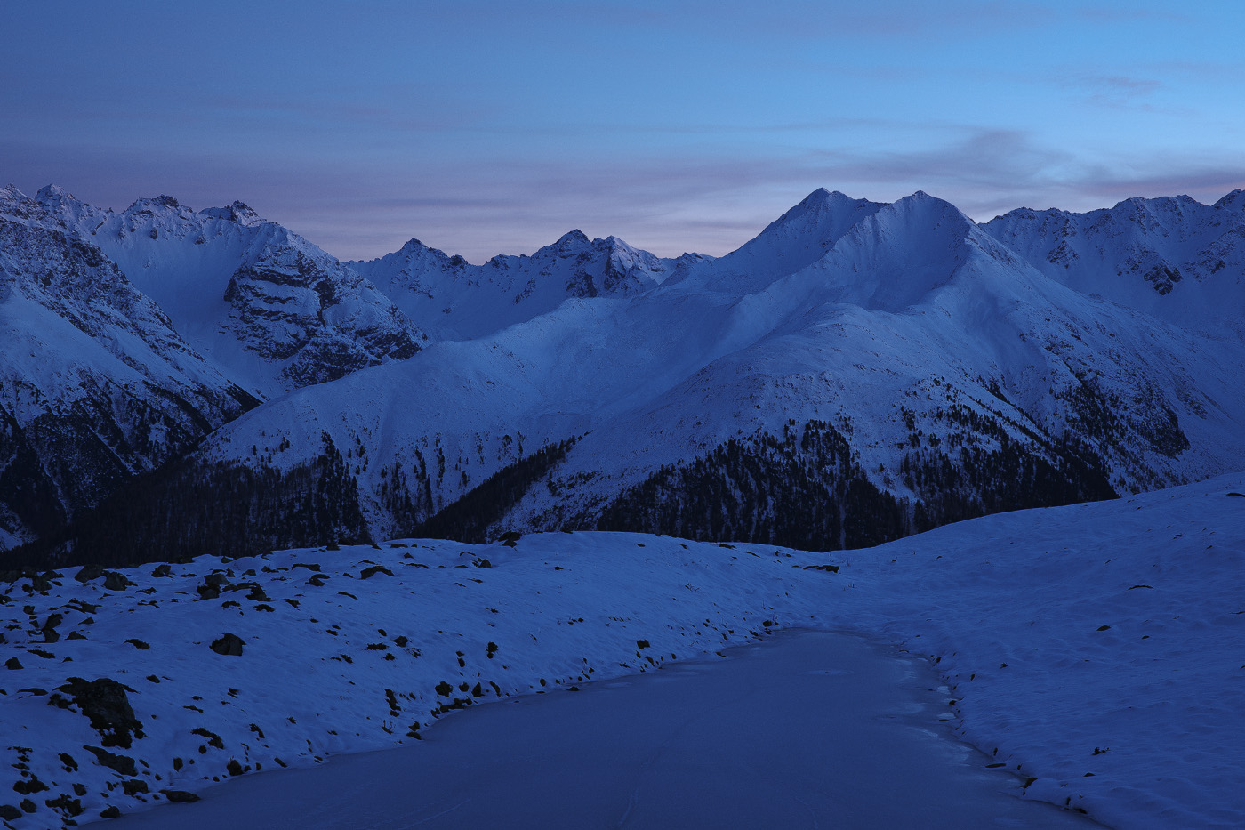 blaue Stunde am Lai Lung