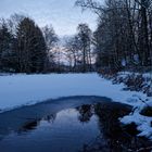 Blaue Stunde am Lasbachweiher (4)