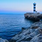 Blaue Stunde am Leuchtturm