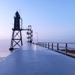 Blaue Stunde am Leuchtturm