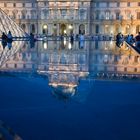 Blaue Stunde am Louvre