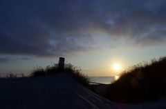 Blaue Stunde am Meer