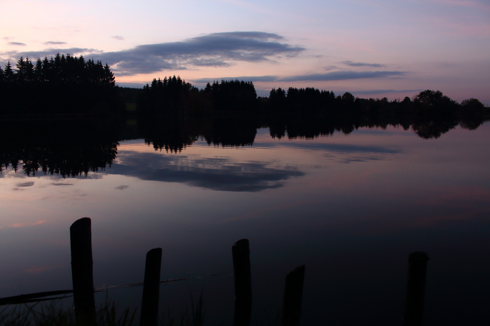 Blaue Stunde am Mönchssee