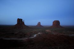 Blaue STunde am Monument VAlley