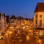 Blaue Stunde am Moritzplatz