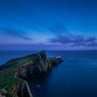 blaue Stunde am Neist Point Lighthouse - Isle of Skye, Schottland