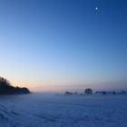 Blaue Stunde am Niederrhein