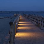 Blaue Stunde am Niendorfer Strand