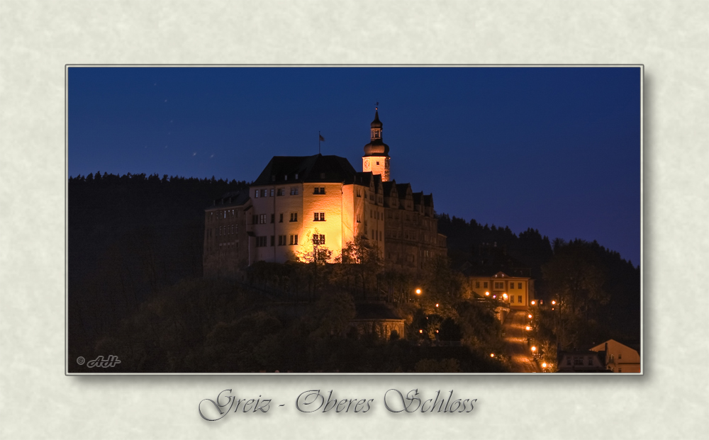 Blaue Stunde am Oberen Schloss