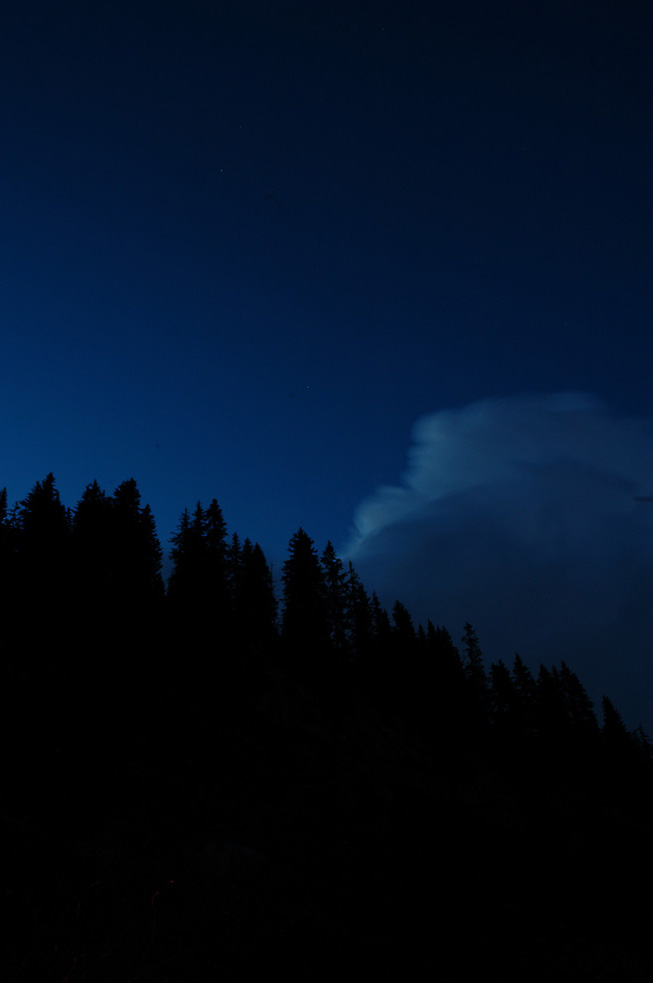 blaue stunde am oberstockensee