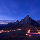 Blaue Stunde am Passo di Giau