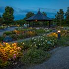 Blaue Stunde am Pavillon