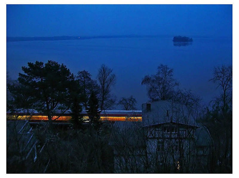 Blaue Stunde am Plöner See